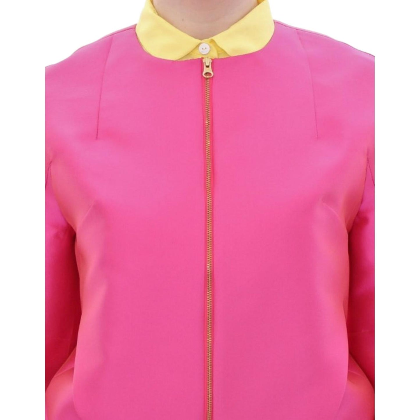 CO|TE Pink silk blend jacket 1728,18% Silk,67345645728,Clothing,Coats - Jackets & Coats - Clothing,CO|TE,IT40|S,Jackets & Coats - Clothing,Jackets & Coats - Women - Clothing,Material: 82% Polyester,New with tags,Pink,Women,Women - Clothing