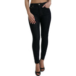 Dolce & Gabbana Blue Cotton Stretch Denim Skinny Jeans PAN75096-40