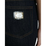 Dolce & Gabbana Blue Cotton Stretch Denim Skinny Jeans PAN75096-40