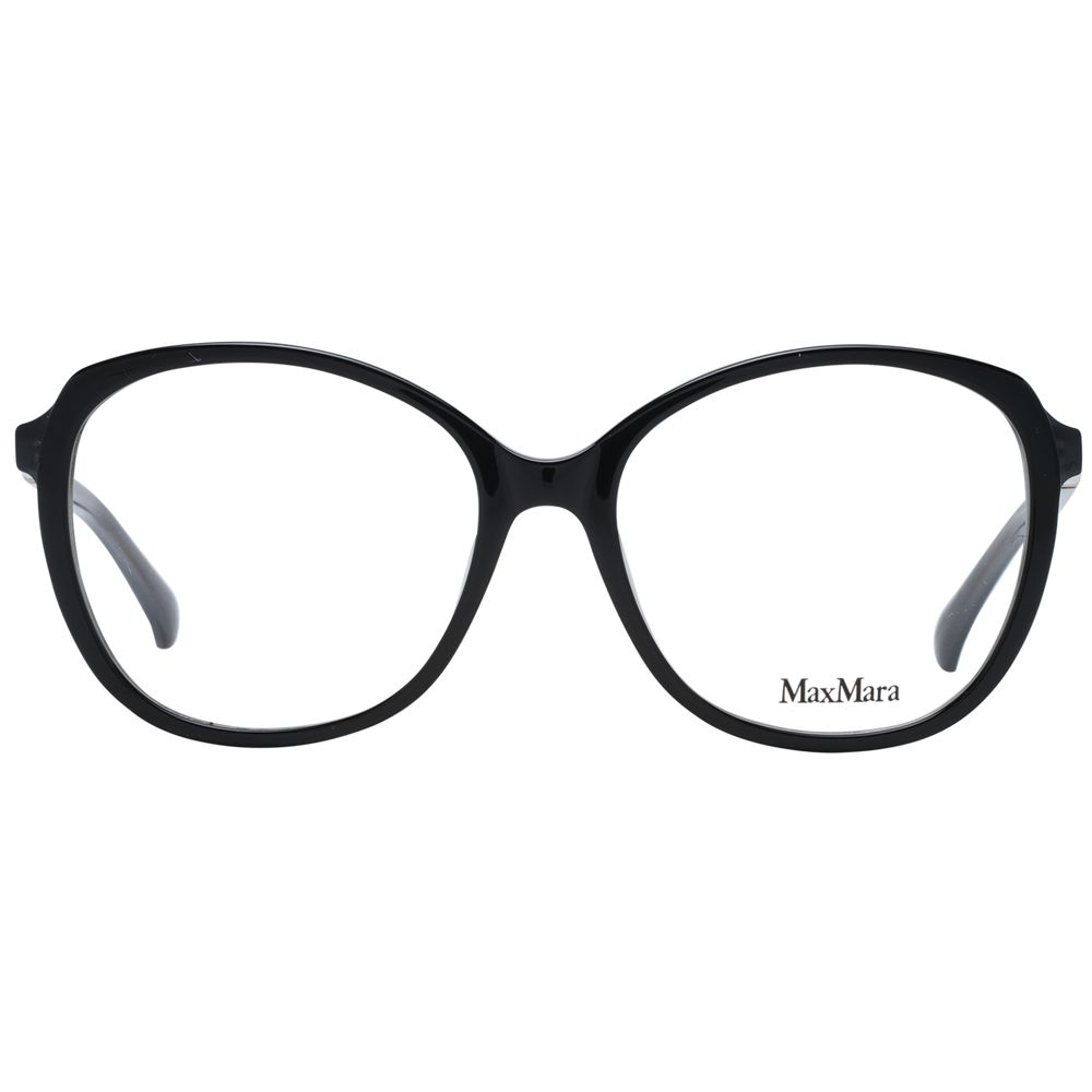 Max Mara Black Plastic Glasses (Frames) 1728,67345776800,Accessories,Black,Glasses (Frames) - Glasses and Sunglasses - Accessories,Glasses and Sunglasses - Accessories,Max Mara,New with tags,Women
