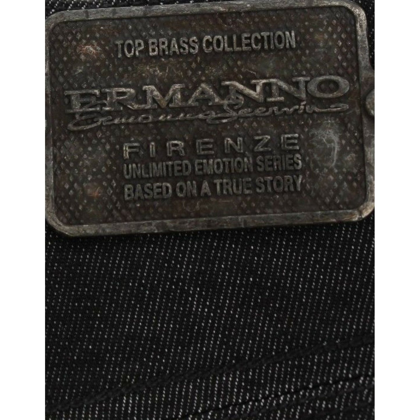Ermanno Scervino Black Slim Jeans Denim Pants Skinny Leg Stretch