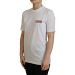 Dsquared² White Logo Patch Crewneck Short Sleeve Tee T-shirt TSH83410-38