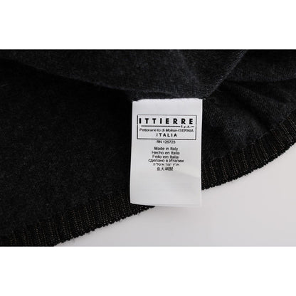 Costume National Gray Viscose Knitted Sweater