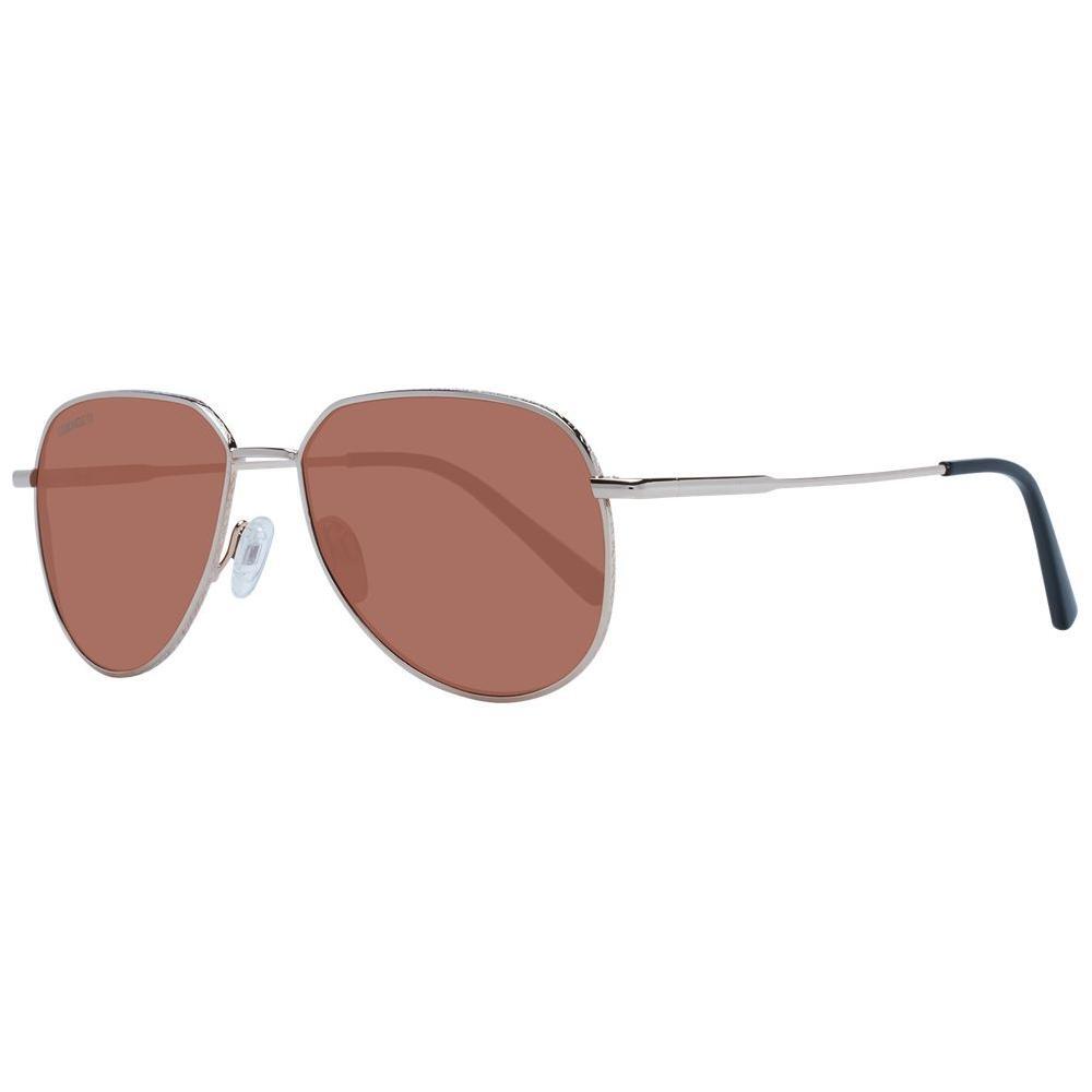 Serengeti Rose Gold Metal Sunglasses