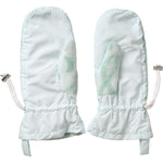 Dolce & Gabbana White Nylon Fleece Wrist Length Mitten Gloves LB30134-8