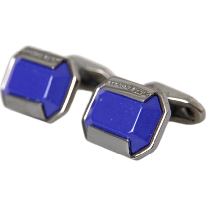 Dolce & Gabbana Silver Plated Brass Pin Crystal Cufflinks 1728,67345645728,Accessories,Category - Jewellery,Cufflings - Ties and Formal Accessories - Accessories,Cufflinks - Men - Jewelry,Dolce & Gabbana,Glass,Jewellery - Accessories,Jewelry,Materials: Br
