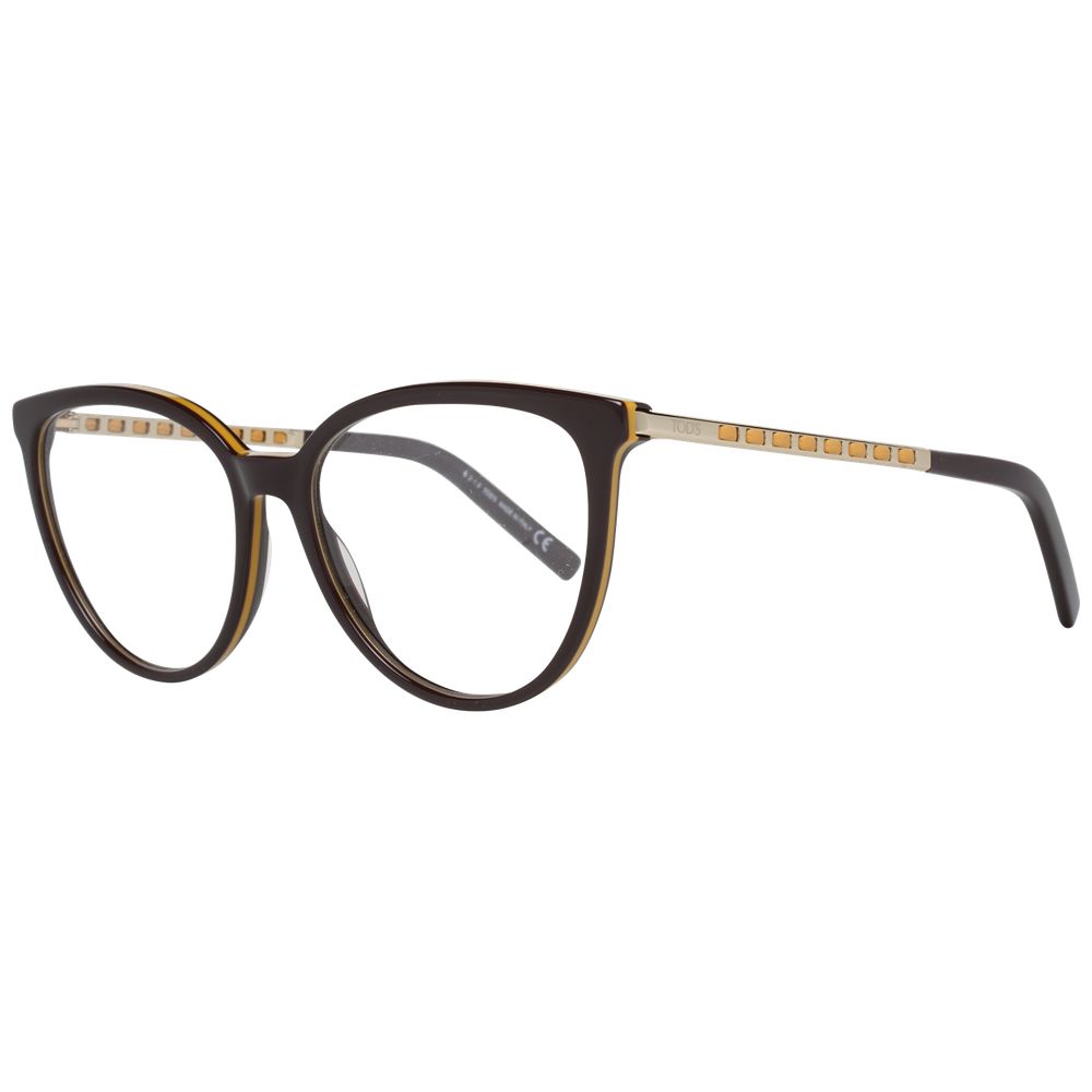 Tod&#39;s Brown Metal &amp; Plastic Glasses (Frames)