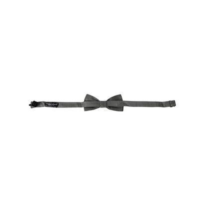 Dolce & Gabbana Gray Silk Patterned Adjustable Neck Men Bow Tie 1728,67345645728,Accessories,Bowties - Ties and Formal Accessories - Accessories,Dolce & Gabbana,Gray,Material: 100% Silk,Men,Men - Accessories,New with tags,Ties & Bowties - Men - Accessorie