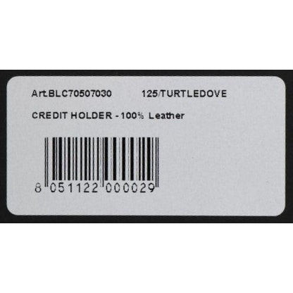 Billionaire Italian Couture Brown Leather Cardholder Wallet Billionaire Italian Couture