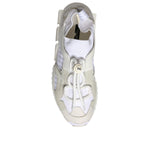 Dolce & Gabbana White Mesh Sorrento Trekking Sneakers Shoes
