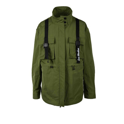 Love Moschino Green Polyester Parka 1728,42 | S,71956299936,Clothing,Green,Jackets & Coats - Clothing,Jackets & Coats - Women - Clothing,Love Moschino,New with tags,Parkas - Jackets & Coats - Clothing,Women,Women - Clothing
