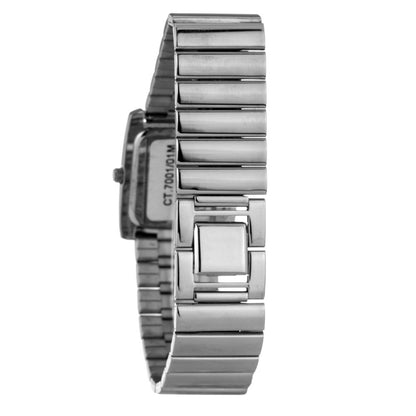 Chronotech Silver Stainless Steel Dress Watch