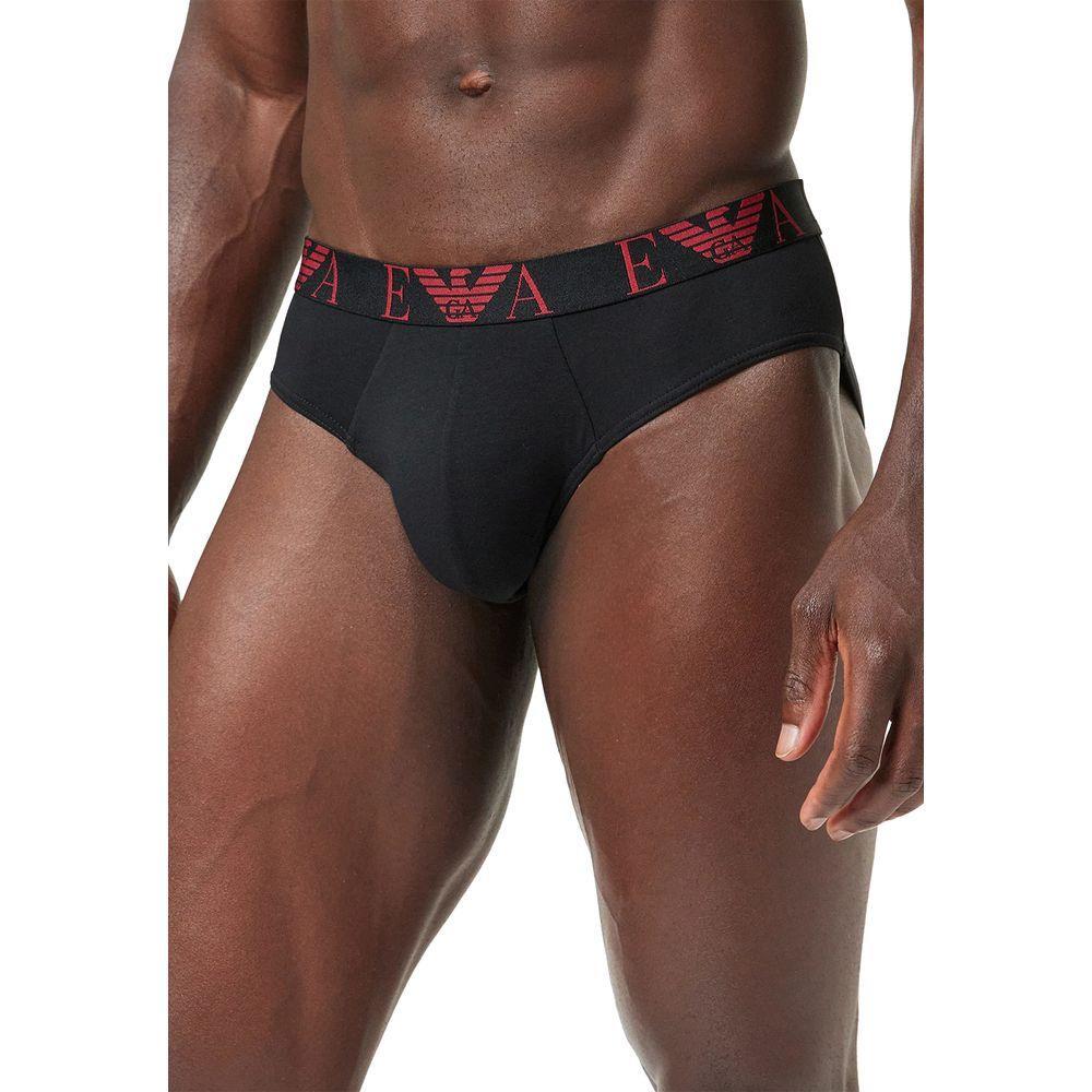 Emporio Armani Underwear Red Cotton Underwear EM-15169400146-IT44 | S