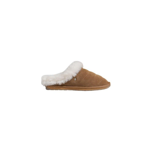 EMU Australia Brown Suede Leather Slipper EM-15673800140-EU37/US7