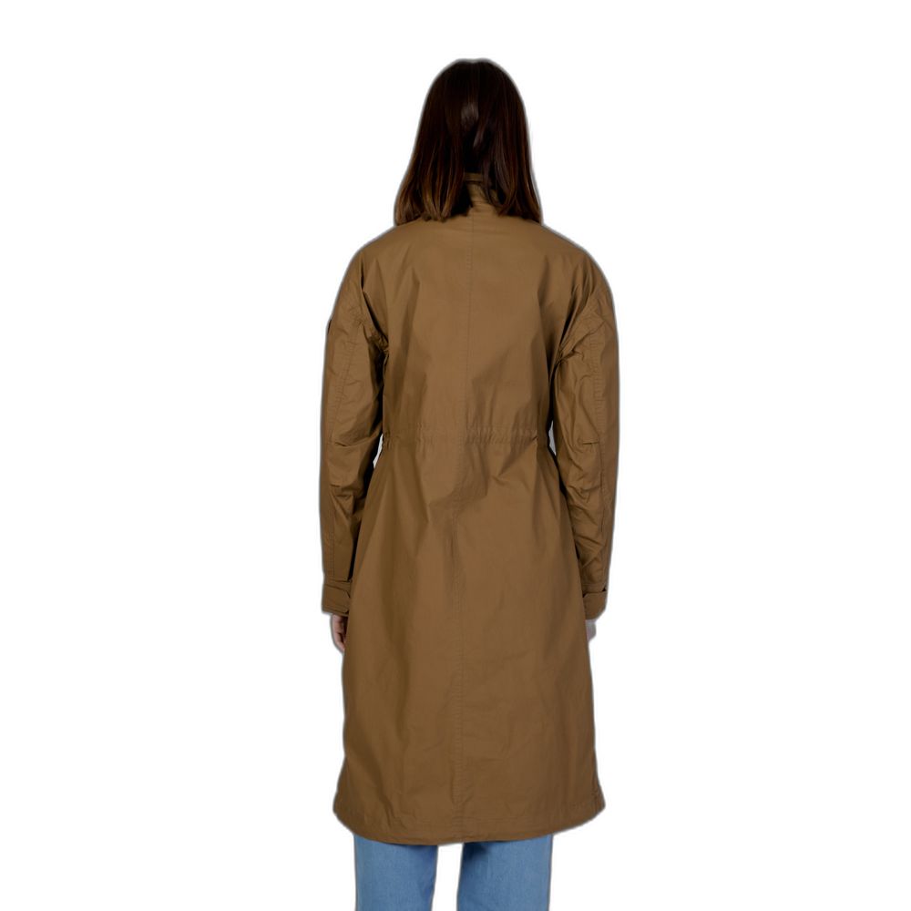 Blauer Bicolor Cotton Parka