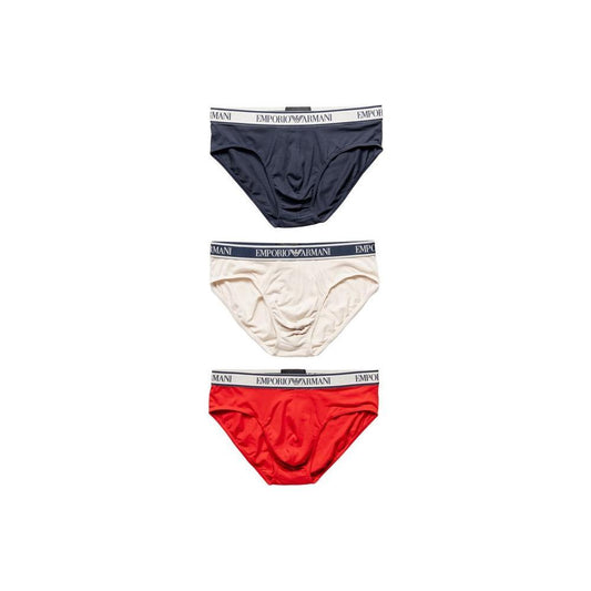 Emporio Armani Underwear Red Cotton Underwear EM-13476200146-IT44 | S
