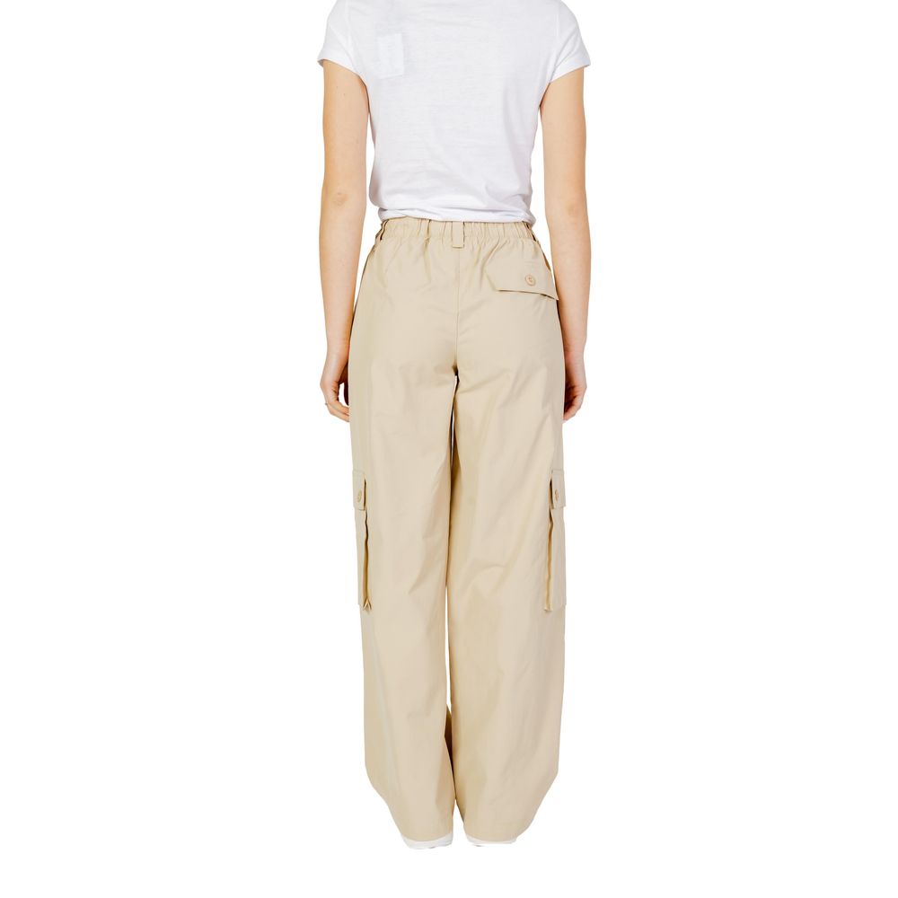 Only Beige Cotton Cargo Pants
