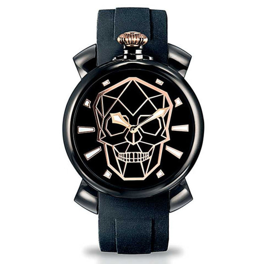 GAGA' MILANO Mod. BIONIC SKULL BLACK ***SPECIAL PRICE*** WATCHES