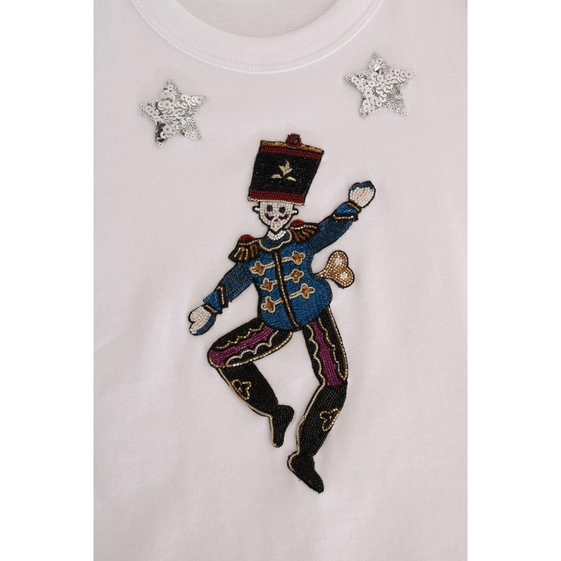 Dolce & Gabbana White Cotton Fairy Tale T-Shirt TSH1760-6