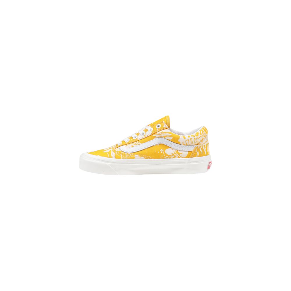 Vans Yellow Fabric Low Top Sneakers