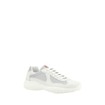 Prada White Leather America's Sneakers 4E3400-42-FBB-376