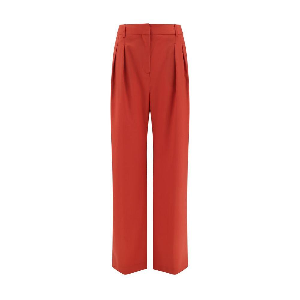 Loulou De Saison Wool Flared pants LO-SBIRUPTOMATO-IT40 | M