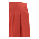 Loulou De Saison Wool Flared pants LO-SBIRUPTOMATO-IT40 | M