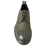 Dolce & Gabbana Green Leather Rubber Sole Dress Shoes MV5063-41