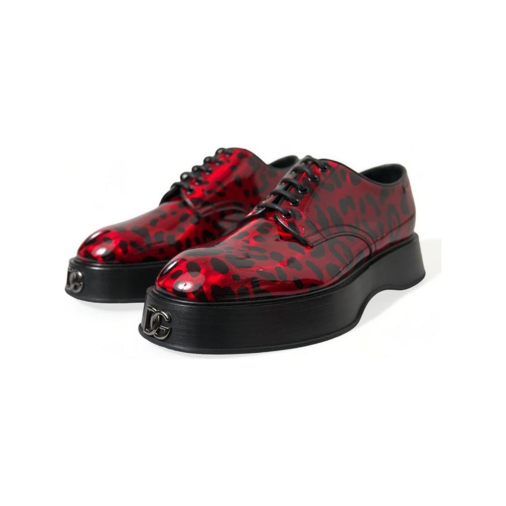 Dolce & Gabbana Red Calfskin Formal DO-1112-EU44/US11