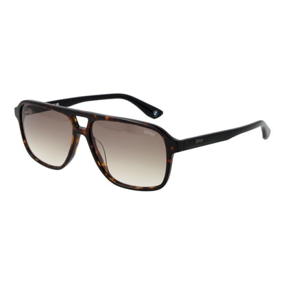 BMW Brown Acetate Sunglasses