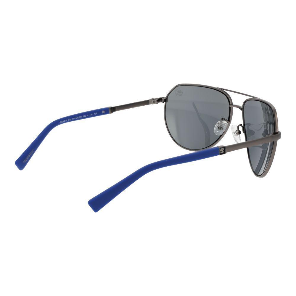 Timberland Gray Metal Sunglasses