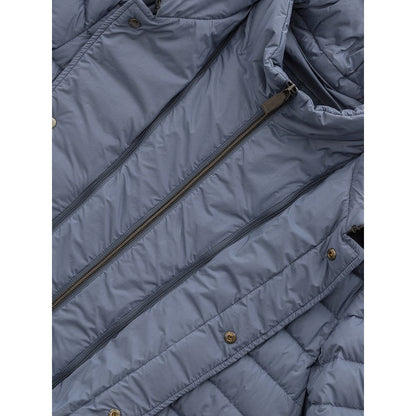 Herno Blue Polyester Coat