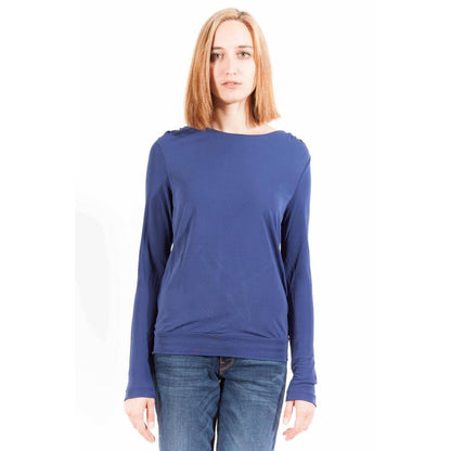 Gant Blu Viscosa Women T-Shirt