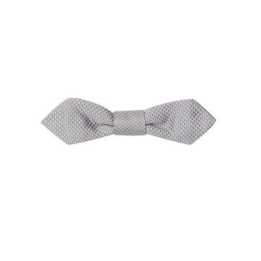 Dolce & Gabbana Gray Silk Bowtie 1728,67397976224,Accessories,Bowties - Ties and Formal Accessories - Accessories,Dolce & Gabbana,Gray,Men,Men - Accessories,New with tags,One Size,Ties & Bowties - Men - Accessories,Ties and Formal Accessories - Accessorie