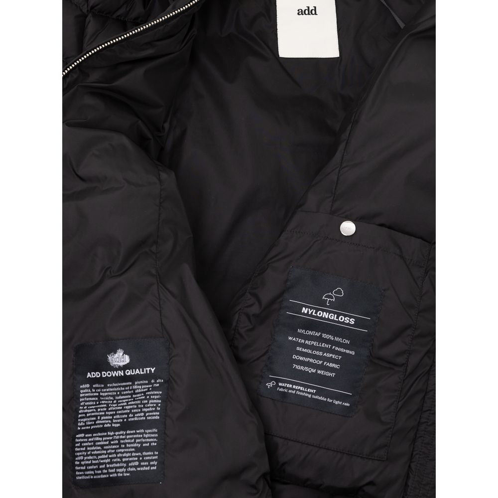 Add Black Polyamide Shell Jacket 1728,67397976224,Add,Black,Clothing,IT40|S,IT42|M,Jackets & Coats - Clothing,Jackets & Coats - Women - Clothing,New with tags,Shell Jackets - Jackets & Coats - Clothing,Women,Women - Clothing
