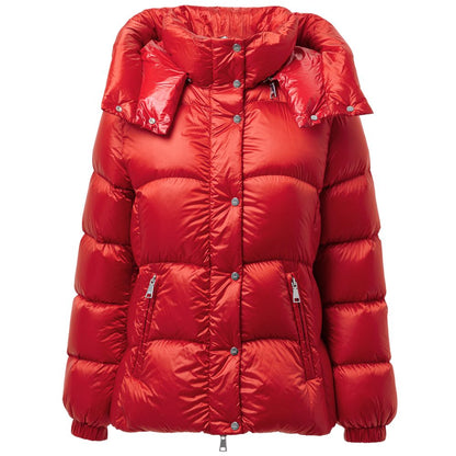 Add Red Polyamide Full-Length Jacket 1728,67397976224,Add,Clothing,Full-Length Jackets - Jackets & Coats - Clothing,IT38|XS,IT42|M,IT46 | L,Jackets & Coats - Clothing,Jackets & Coats - Women - Clothing,New with tags,Red,Women,Women - Clothing