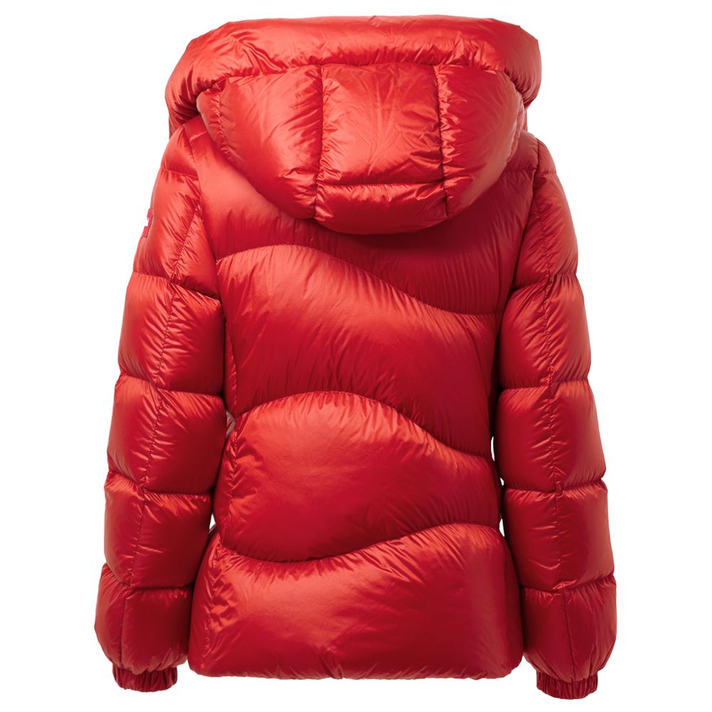 Add Red Polyamide Full-Length Jacket 1728,67397976224,Add,Clothing,Full-Length Jackets - Jackets & Coats - Clothing,IT38|XS,IT42|M,IT46 | L,Jackets & Coats - Clothing,Jackets & Coats - Women - Clothing,New with tags,Red,Women,Women - Clothing