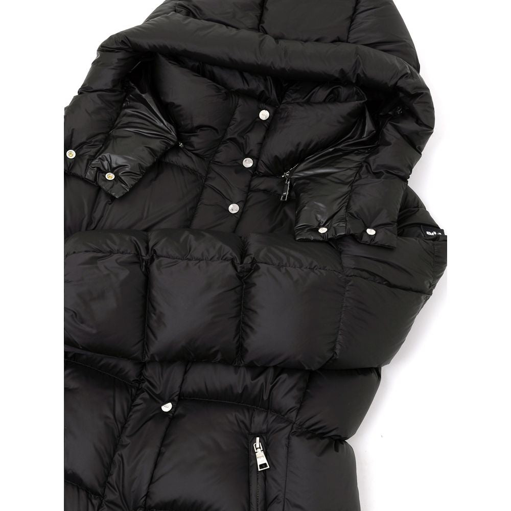 Add Black Polyamide Coat 1728,67397976224,Add,Black,Clothing,Coats - Jackets & Coats - Clothing,IT40|S,Jackets & Coats - Clothing,Jackets & Coats - Women - Clothing,New with tags,Women,Women - Clothing