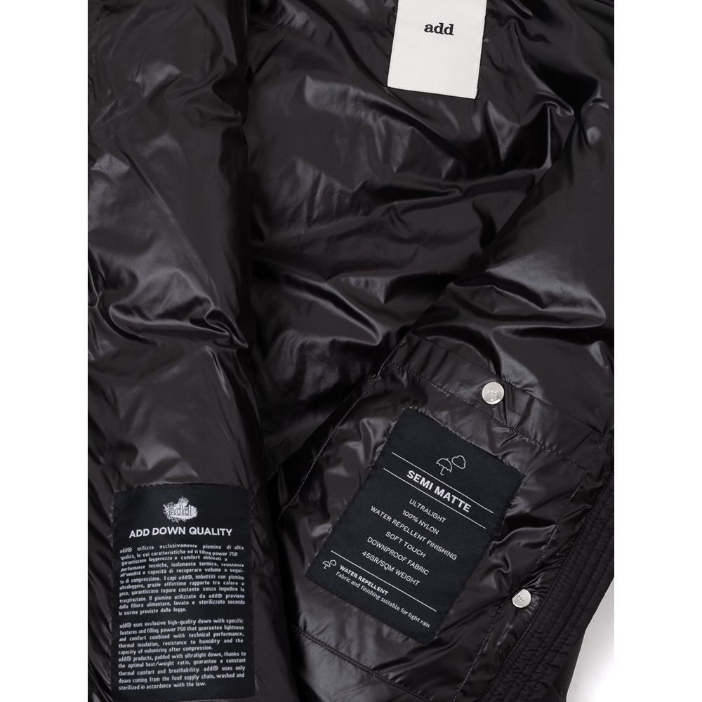 Add Black Polyamide Coat 1728,67397976224,Add,Black,Clothing,Coats - Jackets & Coats - Clothing,IT40|S,Jackets & Coats - Clothing,Jackets & Coats - Women - Clothing,New with tags,Women,Women - Clothing