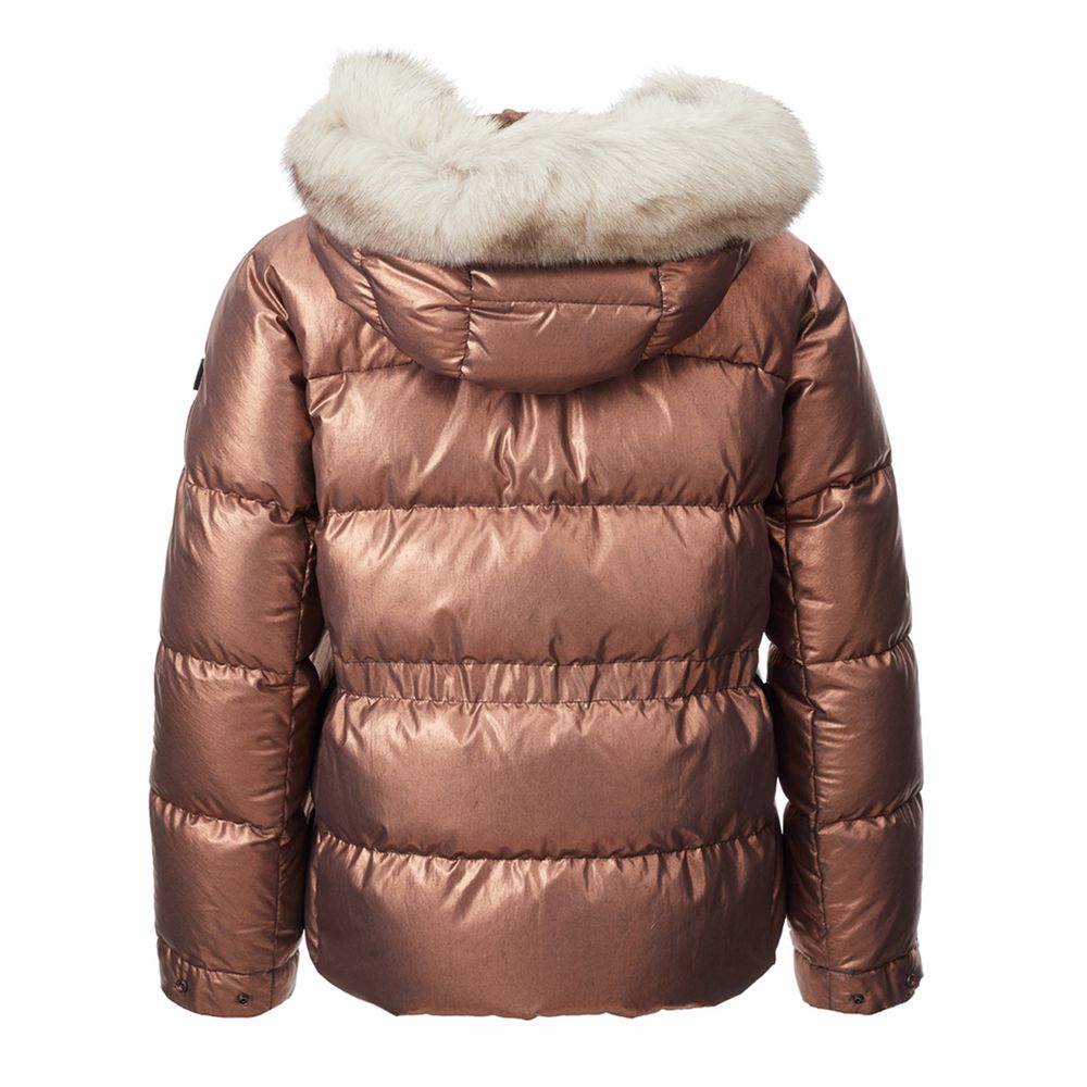 Peuterey Pink Polyester Full-Length Jacket 1728,67397976224,Clothing,Full-Length Jackets - Jackets & Coats - Clothing,IT40|S,IT42|M,Jackets & Coats - Clothing,Jackets & Coats - Women - Clothing,New with tags,Peuterey,Pink,Women,Women - Clothing
