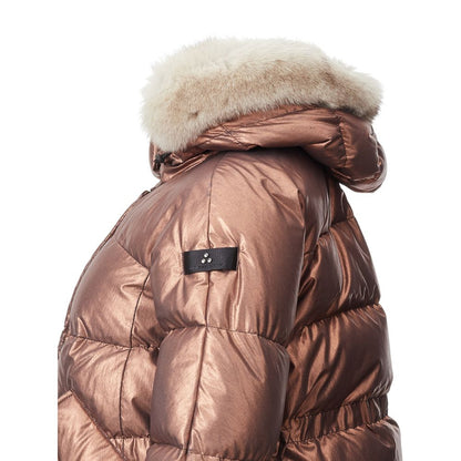 Peuterey Pink Polyester Full-Length Jacket 1728,67397976224,Clothing,Full-Length Jackets - Jackets & Coats - Clothing,IT40|S,IT42|M,Jackets & Coats - Clothing,Jackets & Coats - Women - Clothing,New with tags,Peuterey,Pink,Women,Women - Clothing