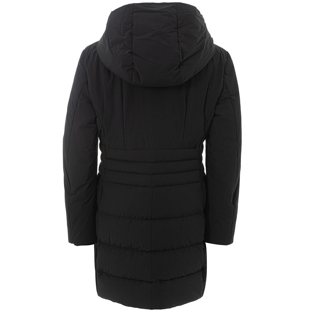 Peuterey Black Polyamide Full-Length Jacket 1728,67397976224,Black,Clothing,Full-Length Jackets - Jackets & Coats - Clothing,IT50 | XXL,Jackets & Coats - Clothing,Jackets & Coats - Women - Clothing,New with tags,Peuterey,Women