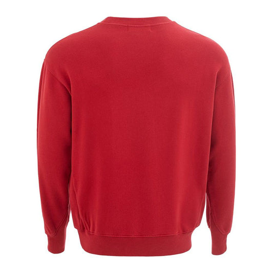 Ambush Elevated Red Cotton Sweater AM-848665-L