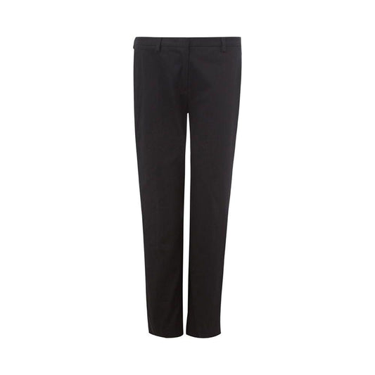 Lardini Black Cotton Chino Pants Lardini