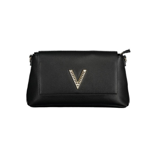 Mario Valentino Black Polyurethane Women Handbag
