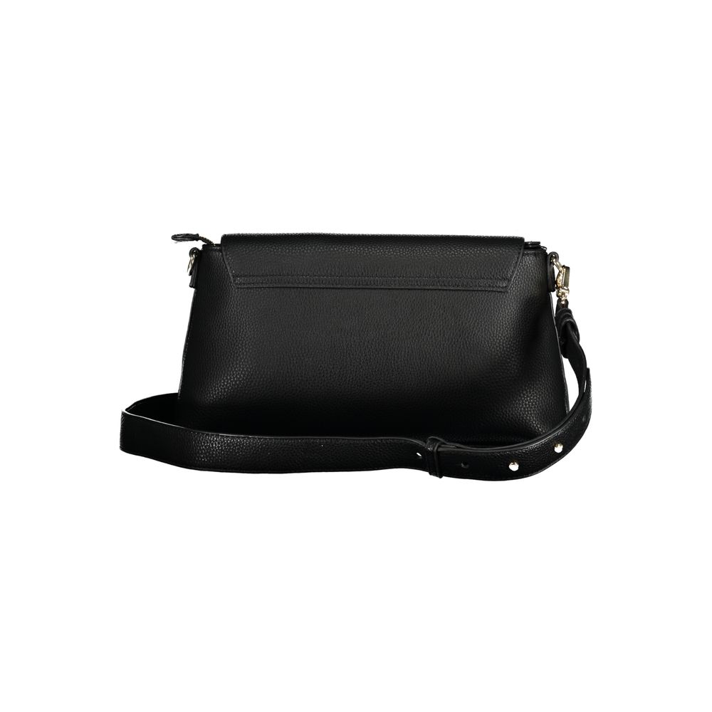 Mario Valentino Black Polyurethane Women Handbag