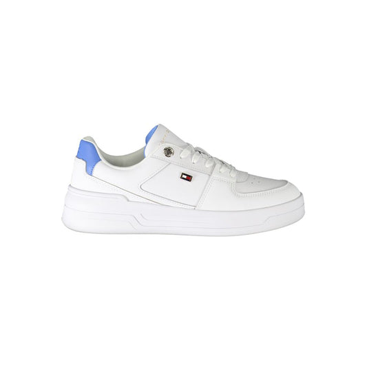 Tommy Hilfiger Bianco Leather Women Sneaker 1728,67403481248,Athletic - Sneakers - Shoes,EU36/US6,EU37/US7,EU38/US8,EU39/US9,EU40/US10,EU41/US11,New with tags,Shoes,Sneakers - Shoes,Tommy Hilfiger,White,Women
