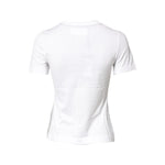 Dolce & Gabbana White Cotton Graphic Print Crew Neck T-shirt