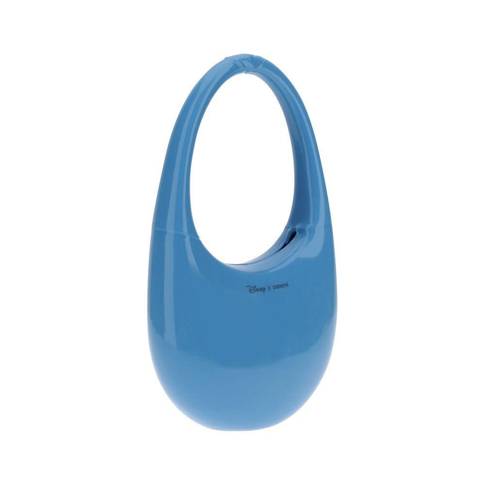 Front view with bag zipped and handles upright.