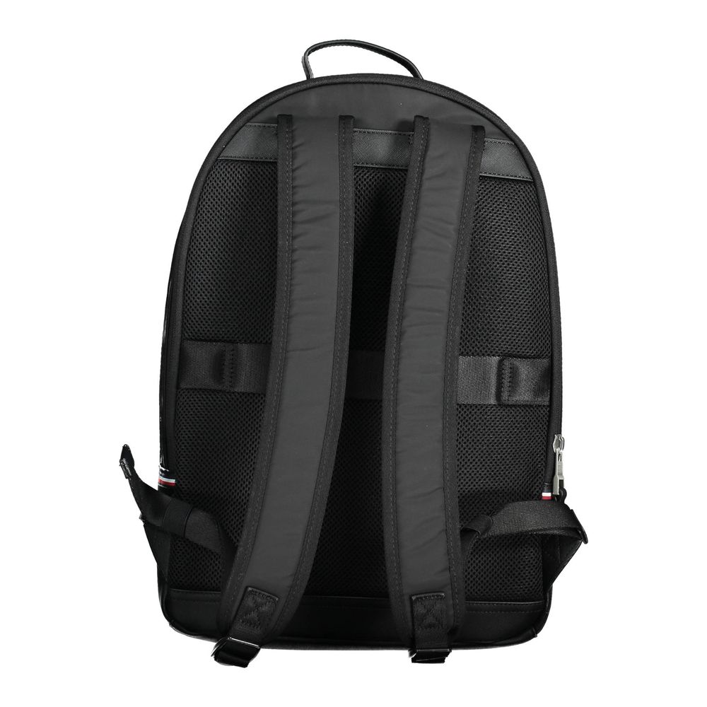 Tommy Hilfiger Black Polyester Men Backpack 1728,67403481248,Backpacks - Bags,Bags,Black,Men,New with tags,Tommy Hilfiger